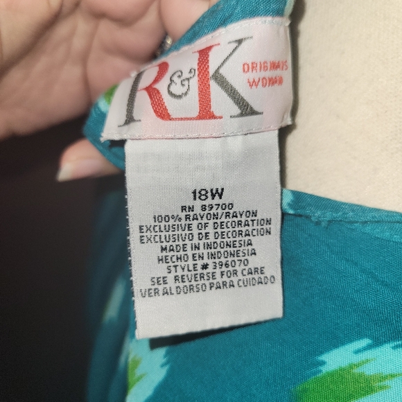 R&K 18W light Maxi Dress - Picture 7 of 12